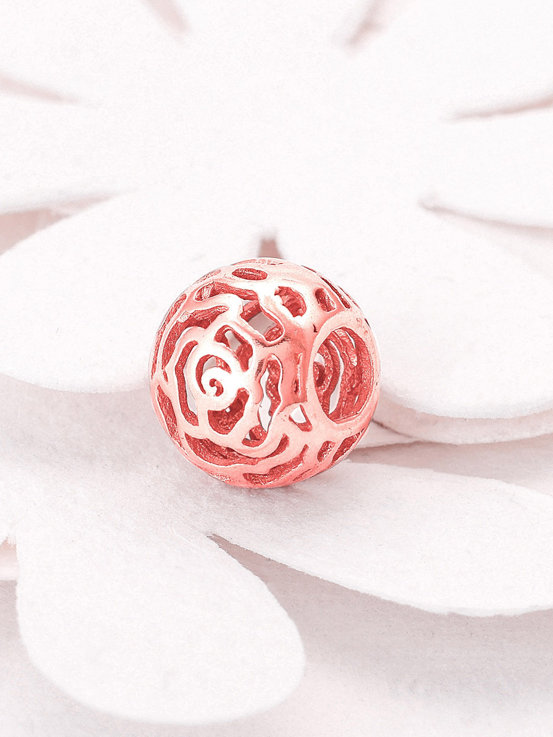 

GIVA 925 Sterling Silver Rose Gold-Plated Necklace Charm
