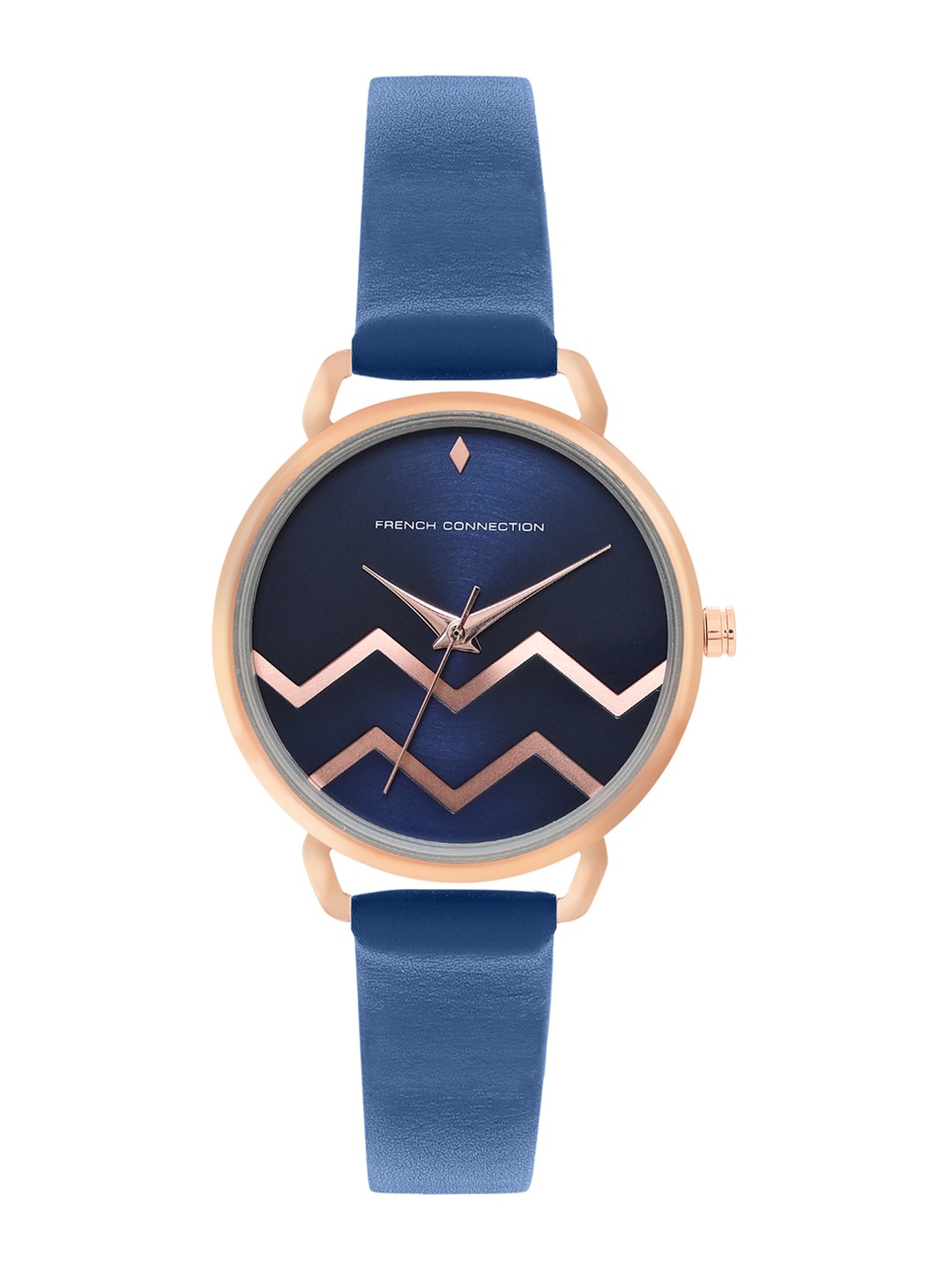 

French Connection Women Dial & Leather Straps Analogue Watch FCN00088A, Blue
