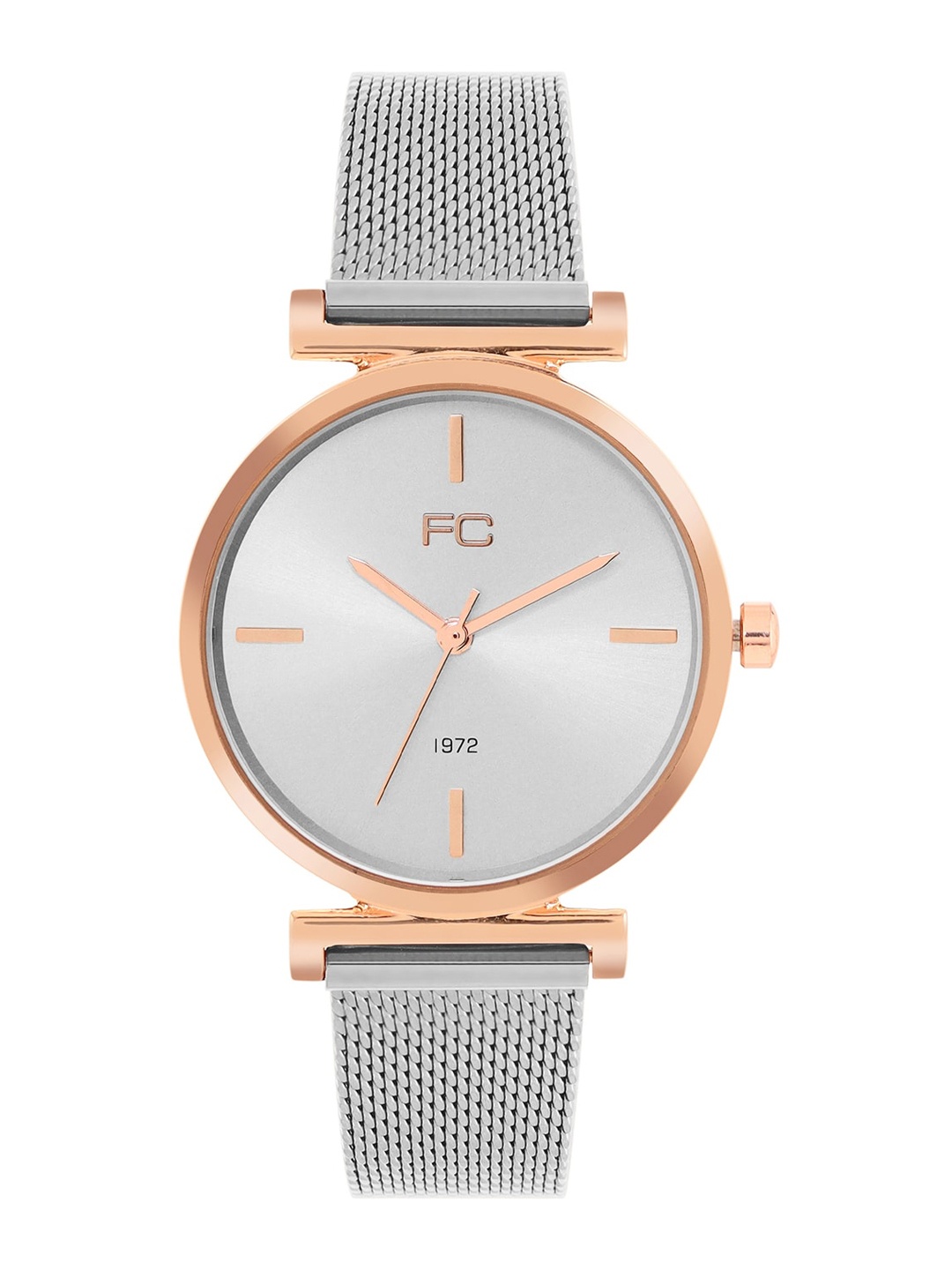 

French Connection Women Stainless Steel Bracelet Style Straps Analogue Watch FCN00087A, Grey