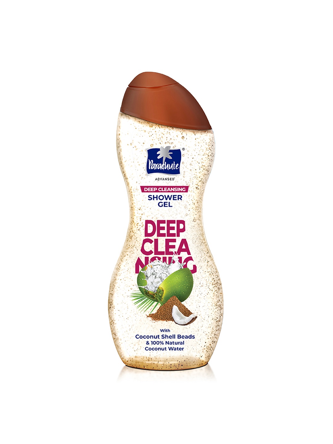 Parachute Advansed Deep Cleansing Shower Gel with Coconut Shell Beads - 250 ml