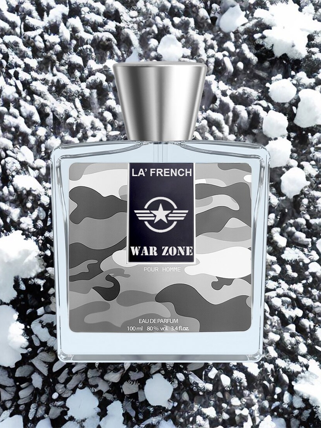 

La French Men War Zone Eau De Parfum, 100ml, Grey