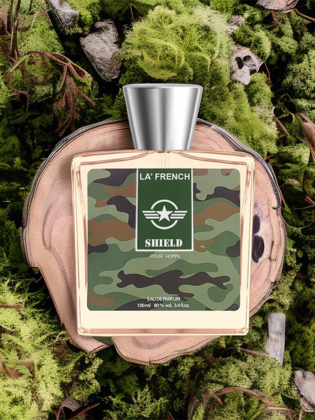 

La French Men Shield Eau De Parfum, 100ml, Olive