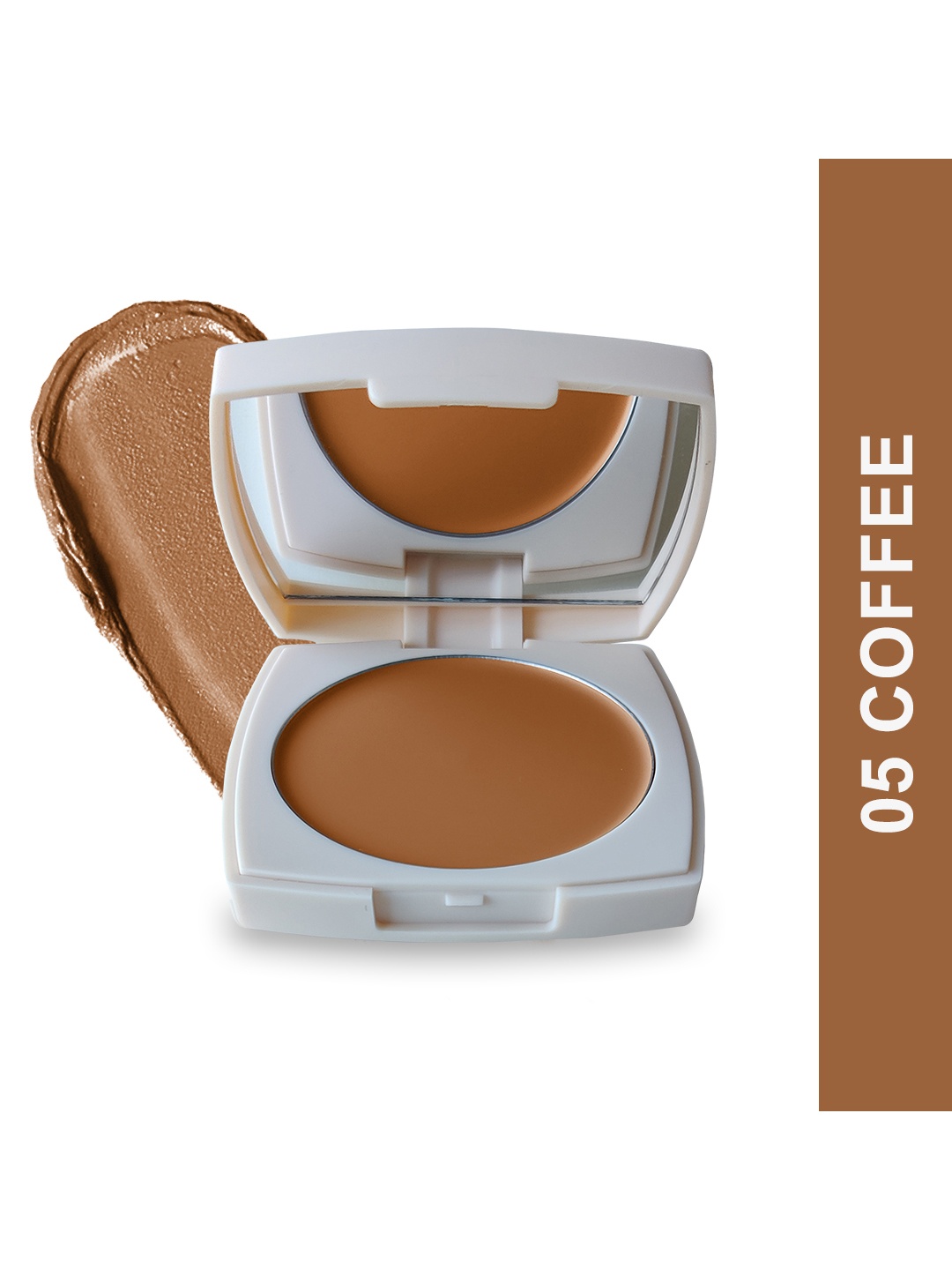 

FLiCKA Oil Control Radiance Boost Compact Powder With SPF 8.5gm Coffee 05, Brown