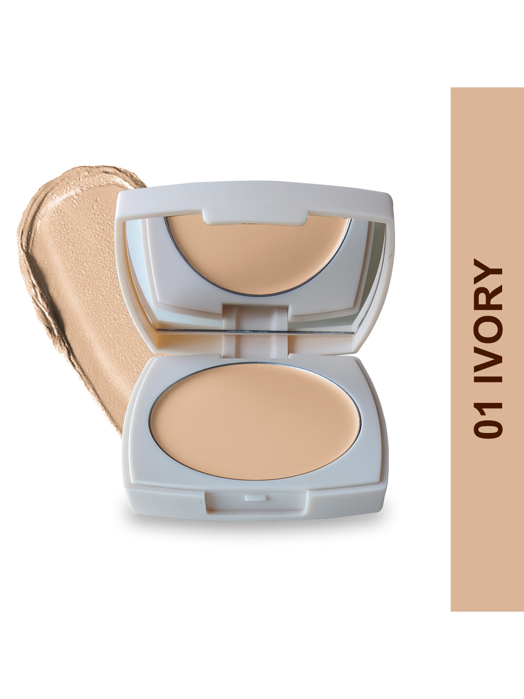 

FLiCKA The Base Story Waterproof Matte Finish Compact - Ivory 01, Beige
