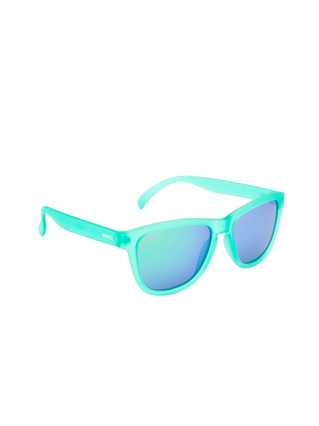 

MAGNEQ Unisex Lens & Square Sunglasses With Polarised Lens MG 6030/S C7 5318, Green