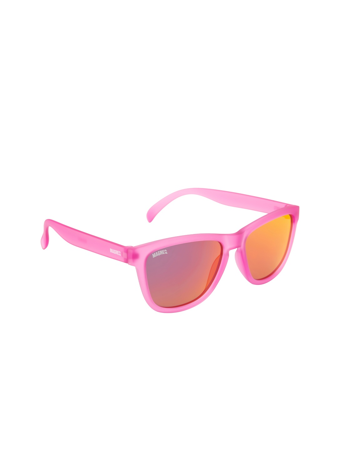 

MAGNEQ Unisex Lens & Wayfarer Sunglasses With Polarised Lens MG 6030/S C8 5318, Pink