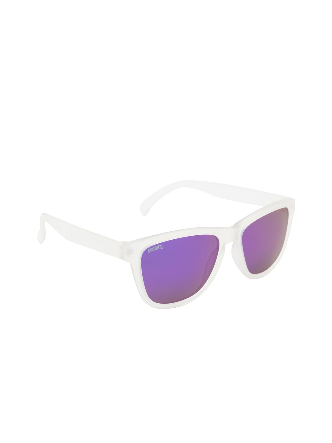 

MAGNEQ Unisex Lens & Square Sunglasses With Polarised Lens MG 6030/S C2 5318, Purple