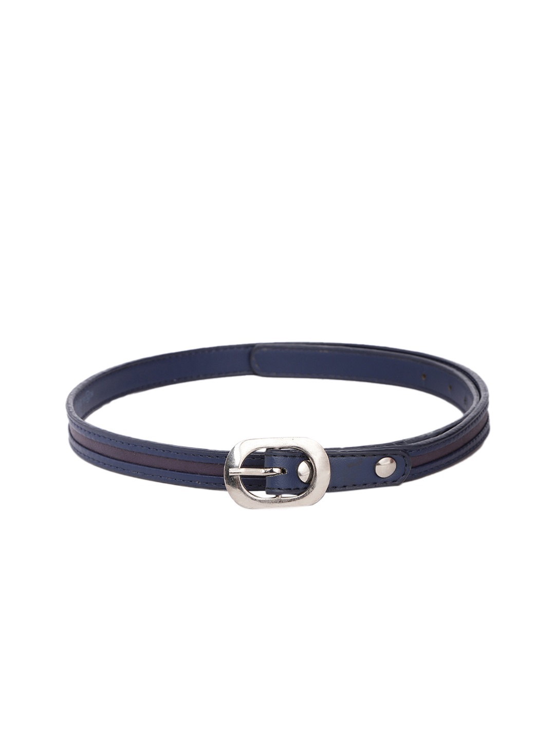 

Baggit Women Solid Slim Belt, Navy blue