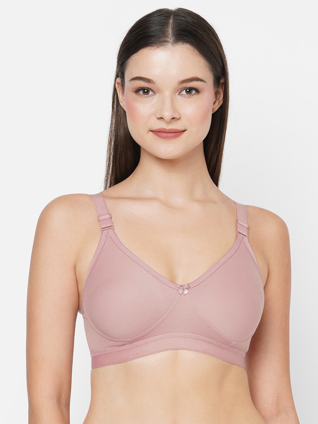 

Planetinner Full Coverage Non Padded Cotton T-shirt Bra With All Day Comfort, Pink