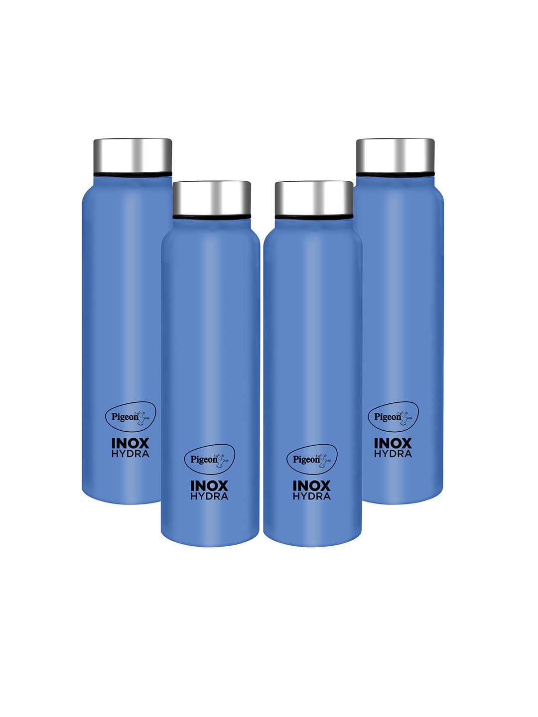 

Pigeon Hydra 4-Pcs Stainless Steel Water Bottles - 900 ML, Blue