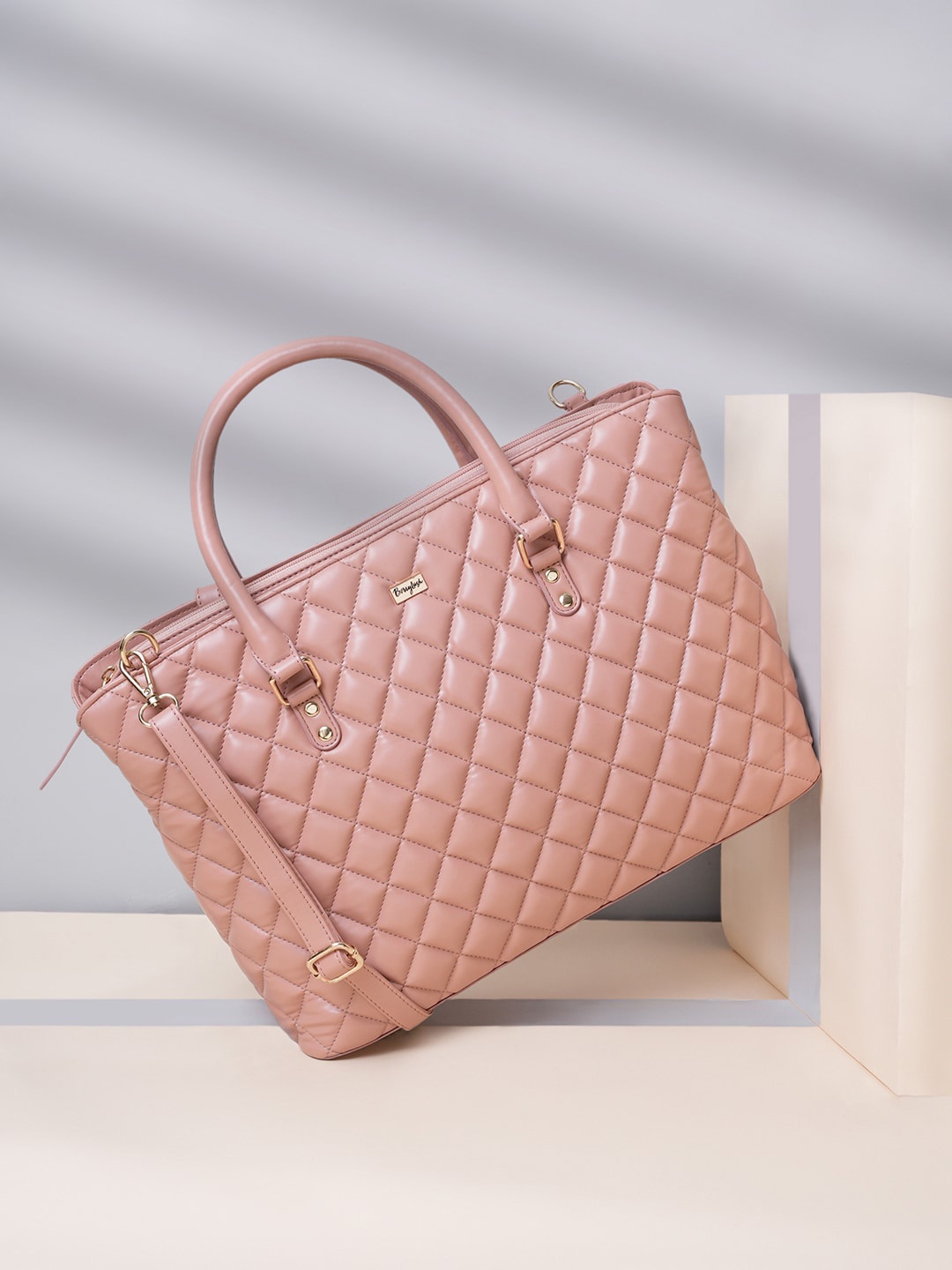 

Berrylush Women Pink Laptop Bag