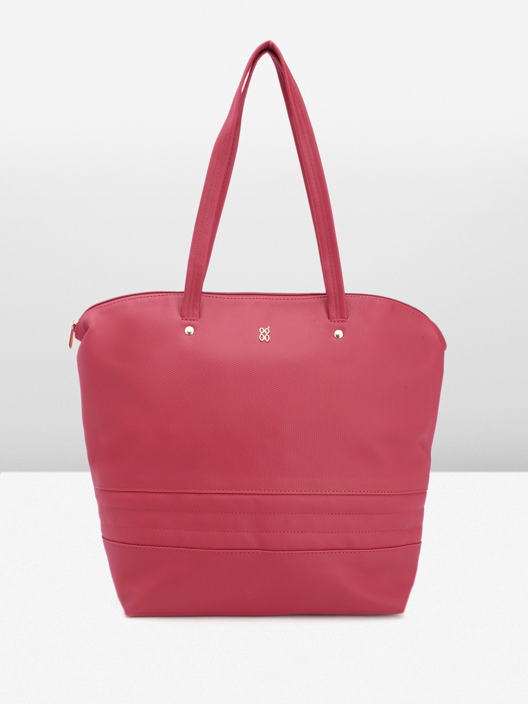 

Baggit Women Textured Shoulder Bag, Red