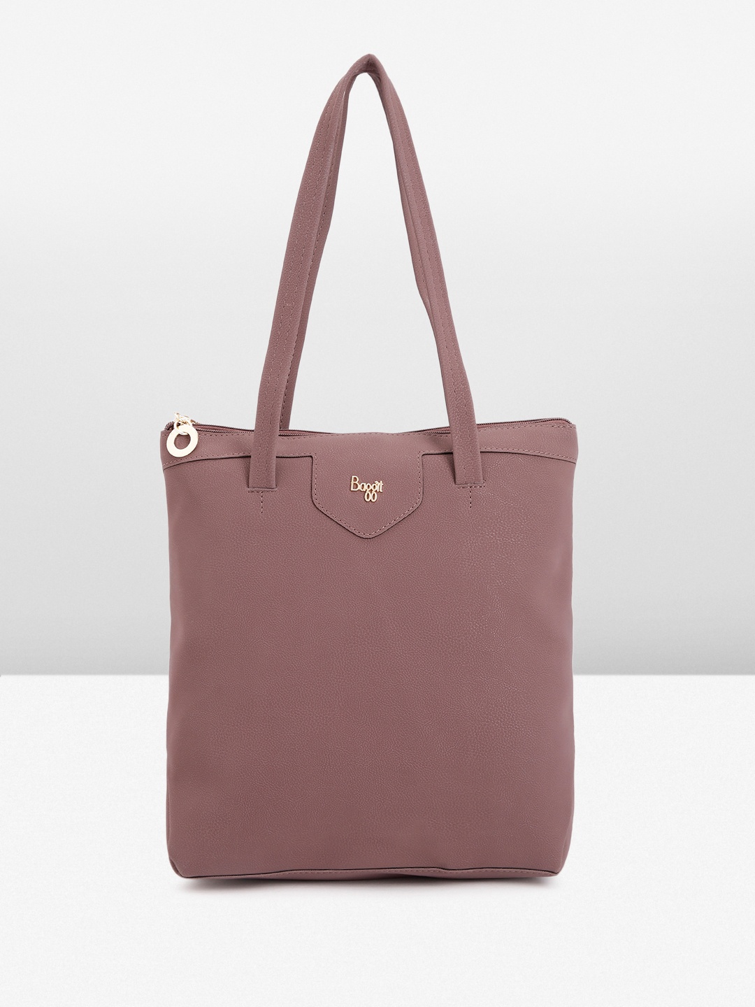 

Baggit Solid Structured Shoulder Bag, Purple