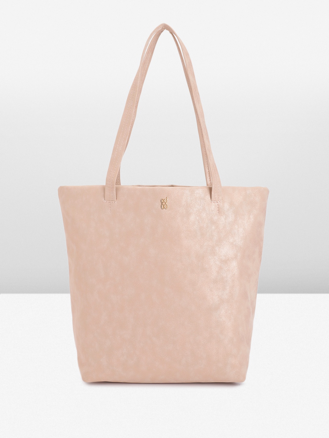 

Baggit Textured PU Structured Shoulder Bag, Pink