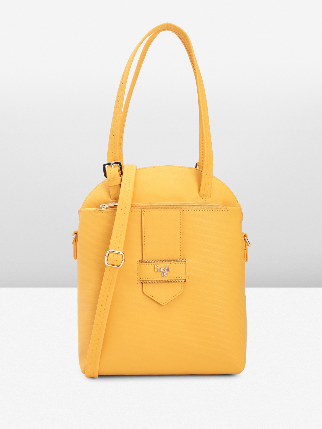 

Baggit Structured Shoulder Bag, Yellow