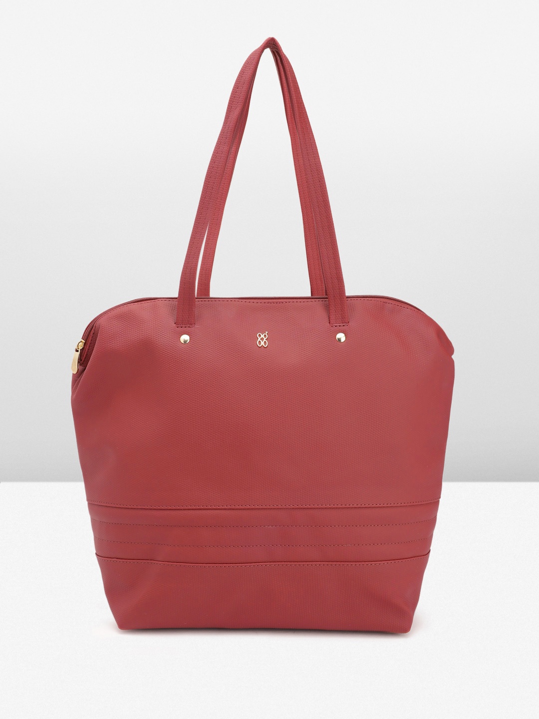 

Baggit Women Textured Shoulder Bag, Red