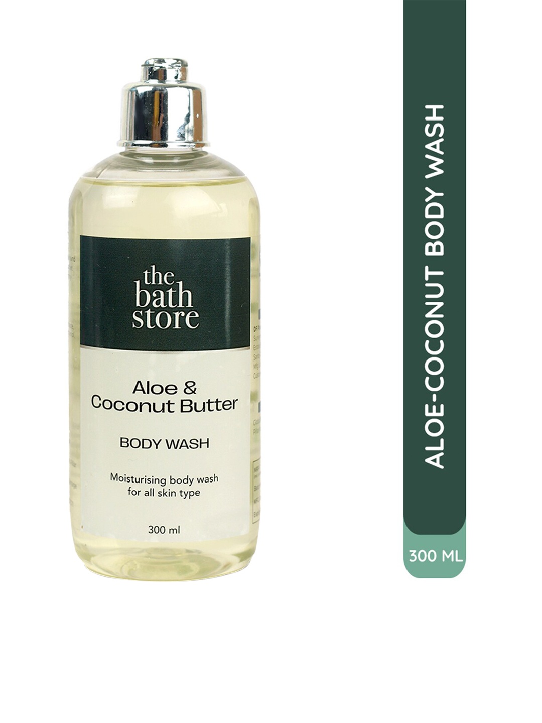 

The Bath Store Aloe Vera & Coconut Butter Moisturising Body Wash - 300 ml, Beige
