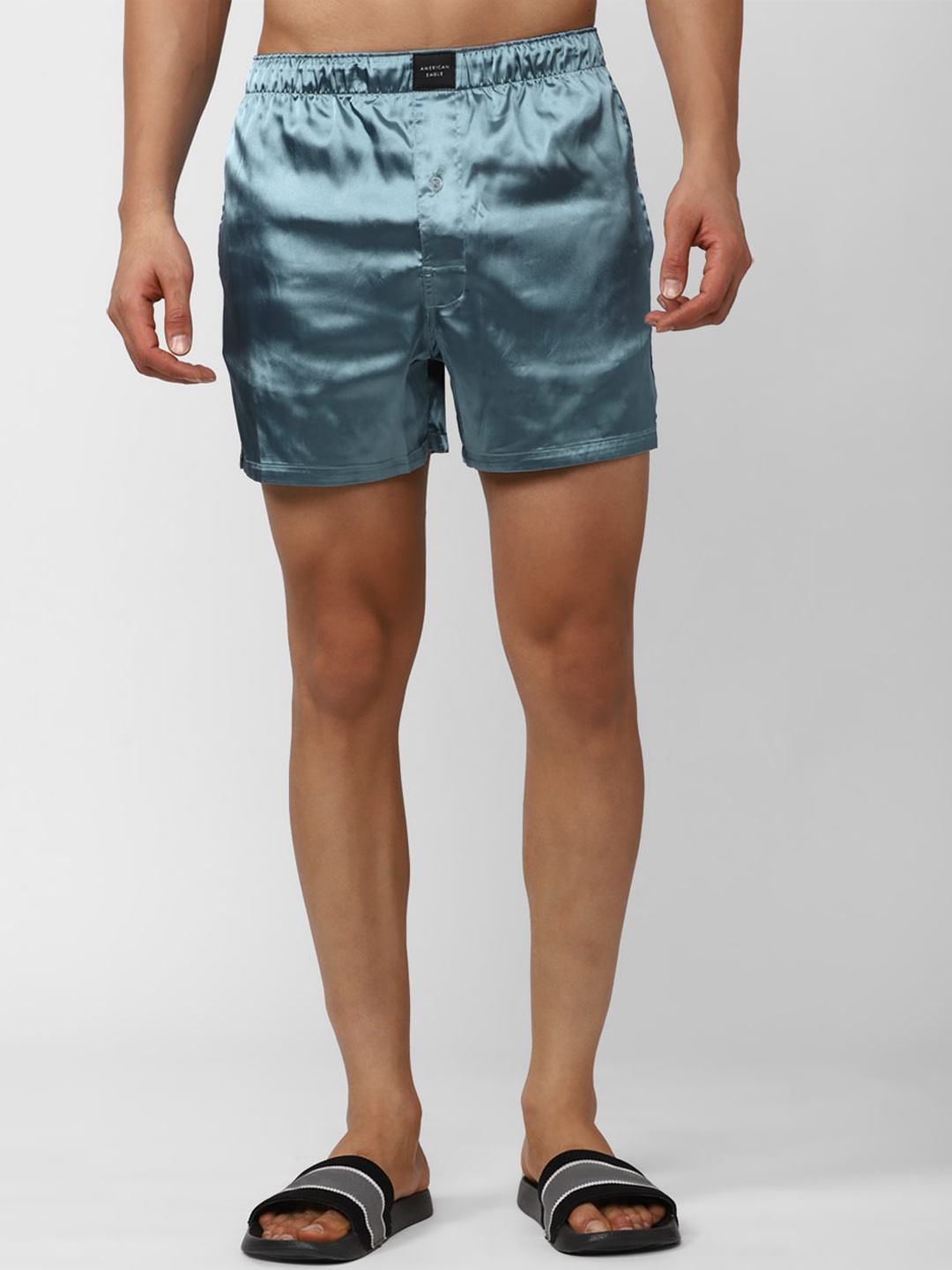 

AMERICAN EAGLE OUTFITTERS Inner Elasticated Mid-Rise Boxers WEA0233652395, Blue