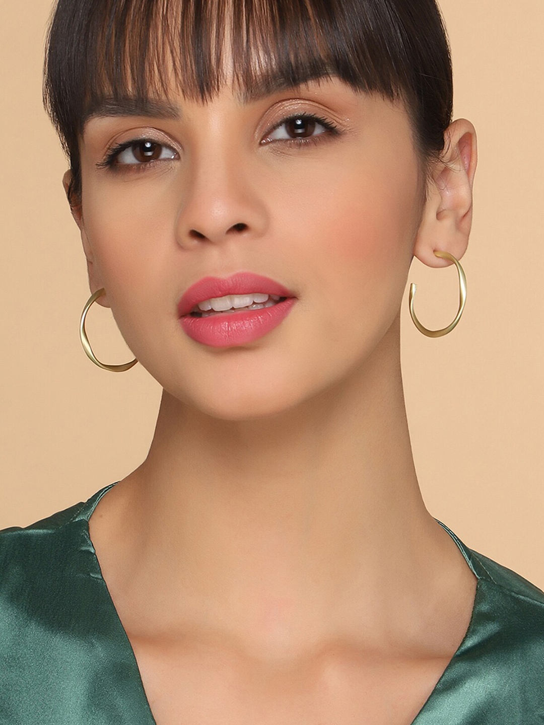 

AQUASTREET Gold-Toned Hoop Earrings
