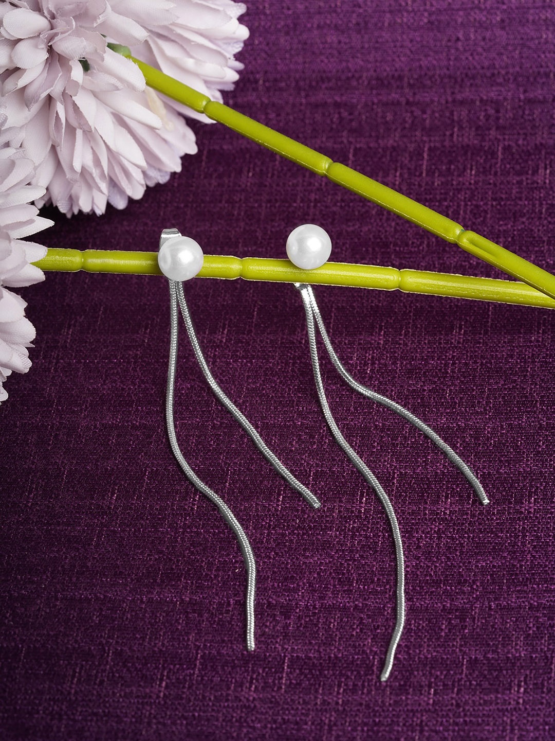 

AQUASTREET Silver-Plated Drop Earrings