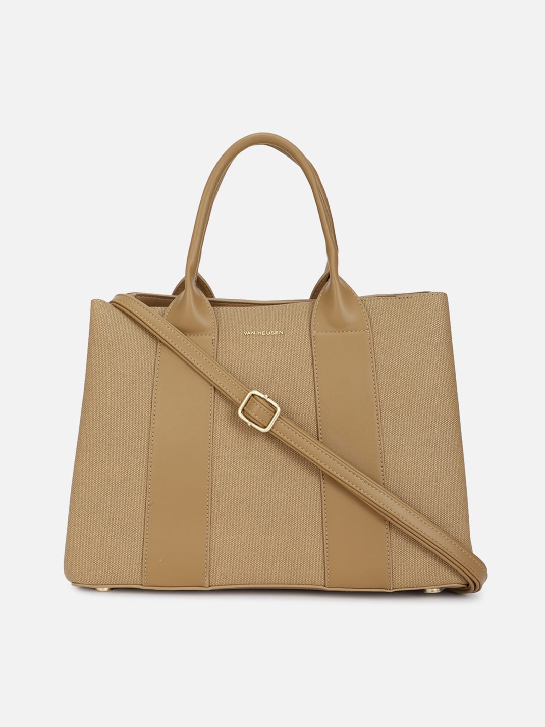 

Van Heusen Woman Oversized Structured Handheld Bag, Brown