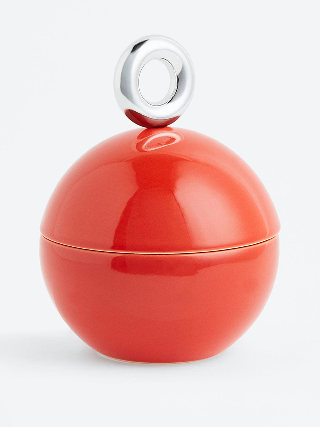 

H&M Orange-Coloured Stoneware Trinket Box