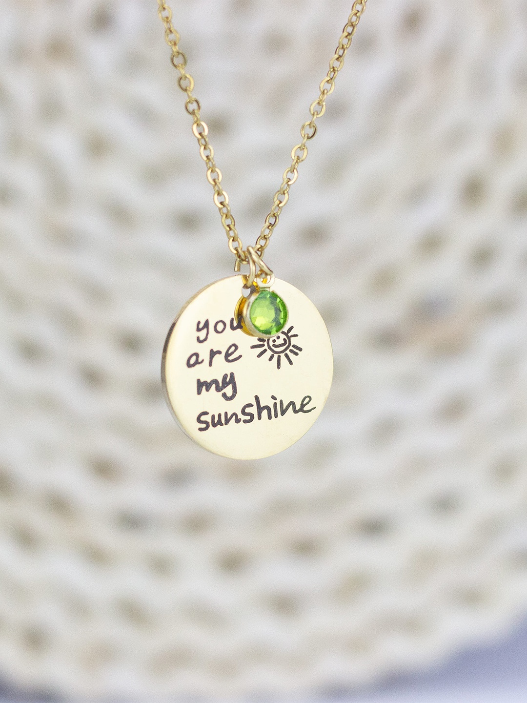 

Fashion Frill Women Gold-Plated Necklace