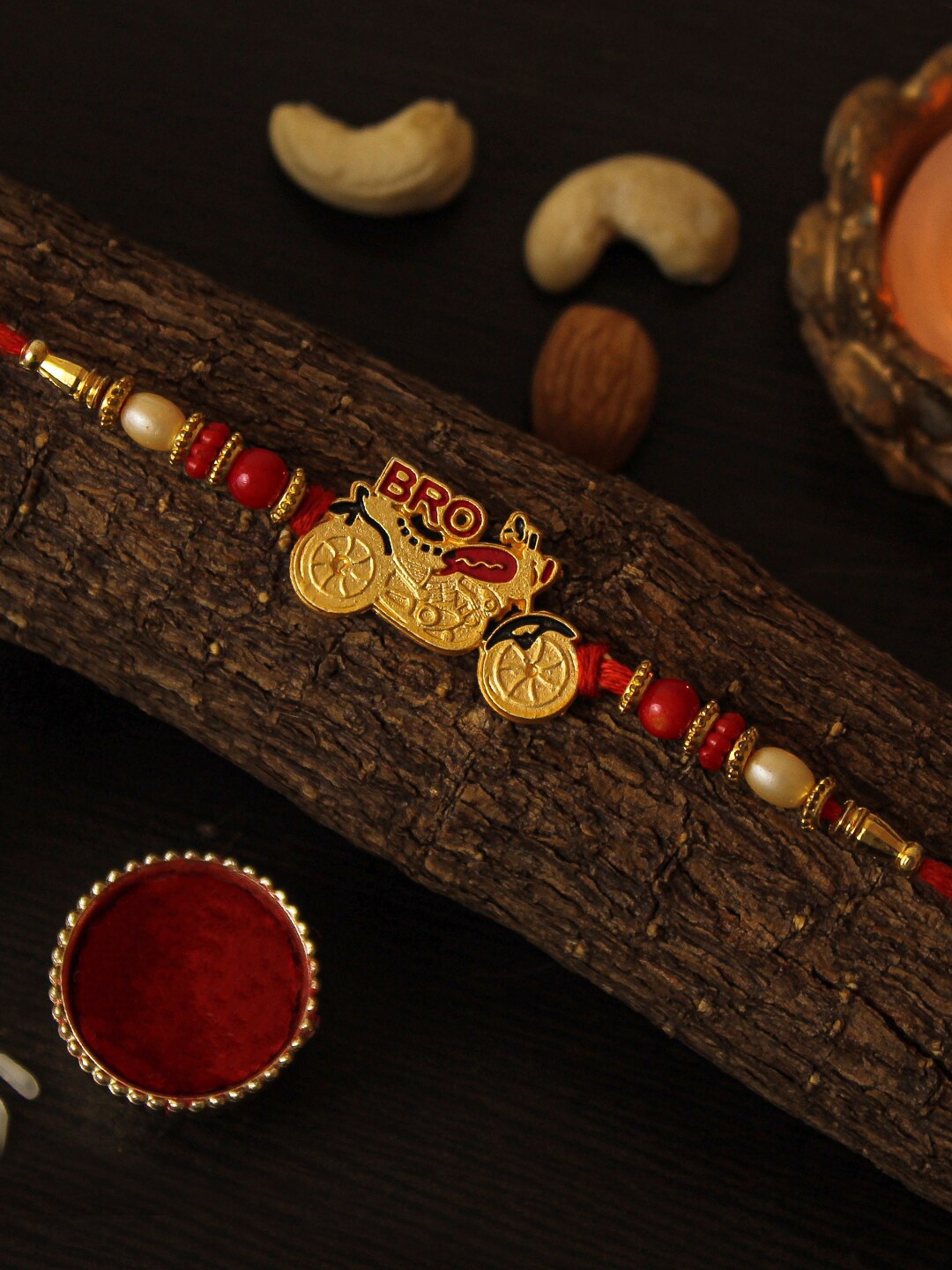 

TIED RIBBONS Bro Rakhi With Coffee Mug & Card, Multi