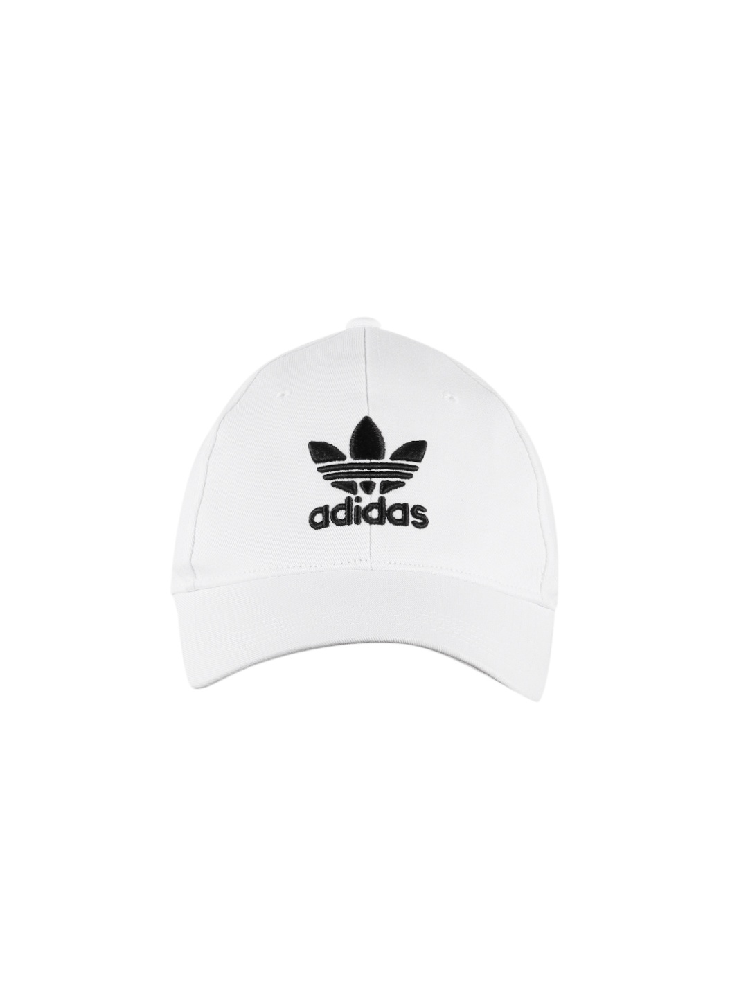 

ADIDAS Originals Unisex Cotton Brand Logo Embroidered Trefoil Baseball Cap, White