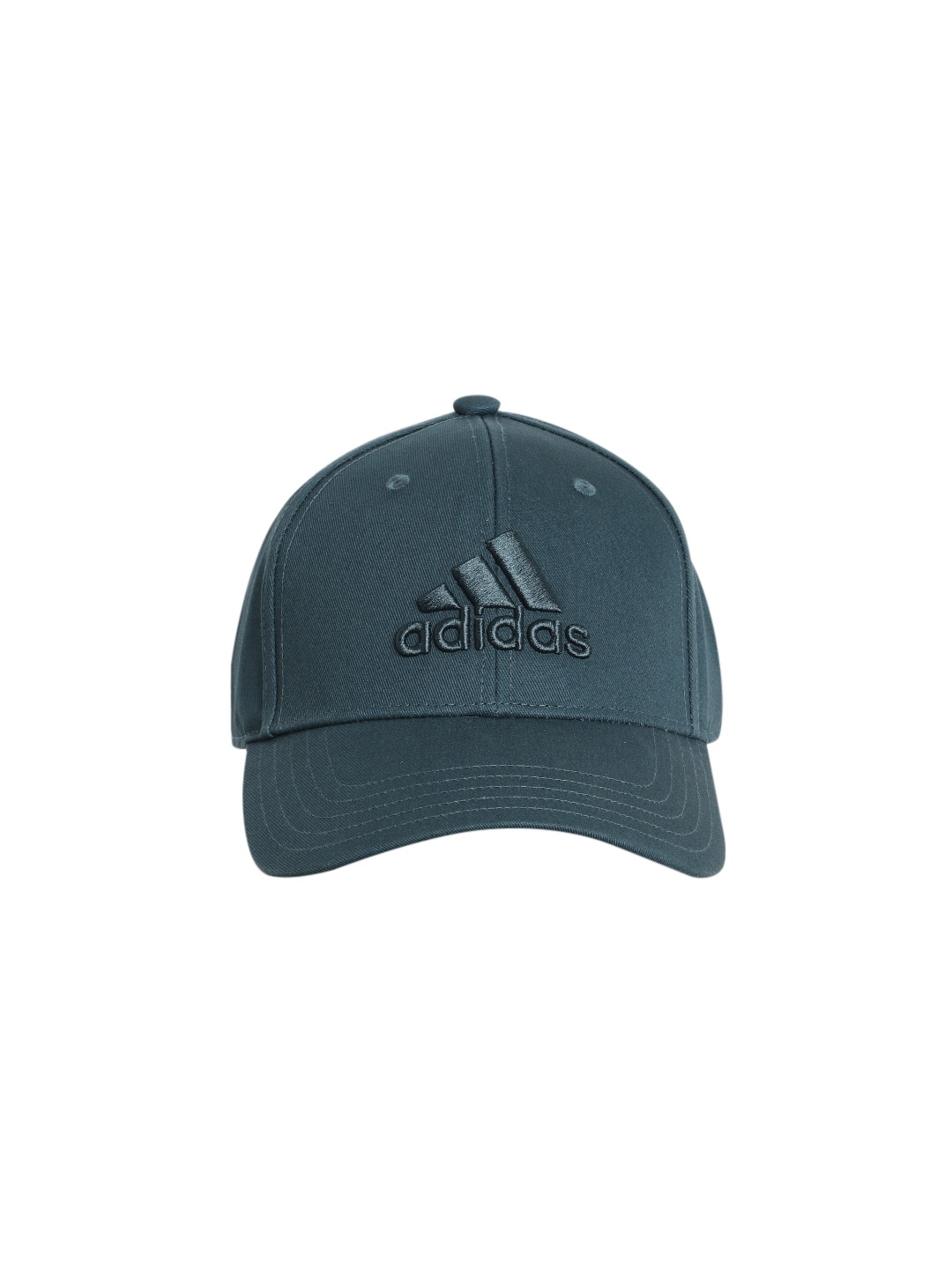 

ADIDAS Unisex Big Tonal Brand Logo Embroidered Baseball Cap, Teal