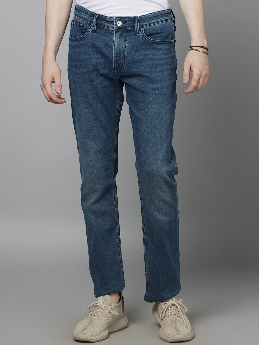 

Celio Men Clean Look Jean Slim Fit Stretchable Jeans, Blue