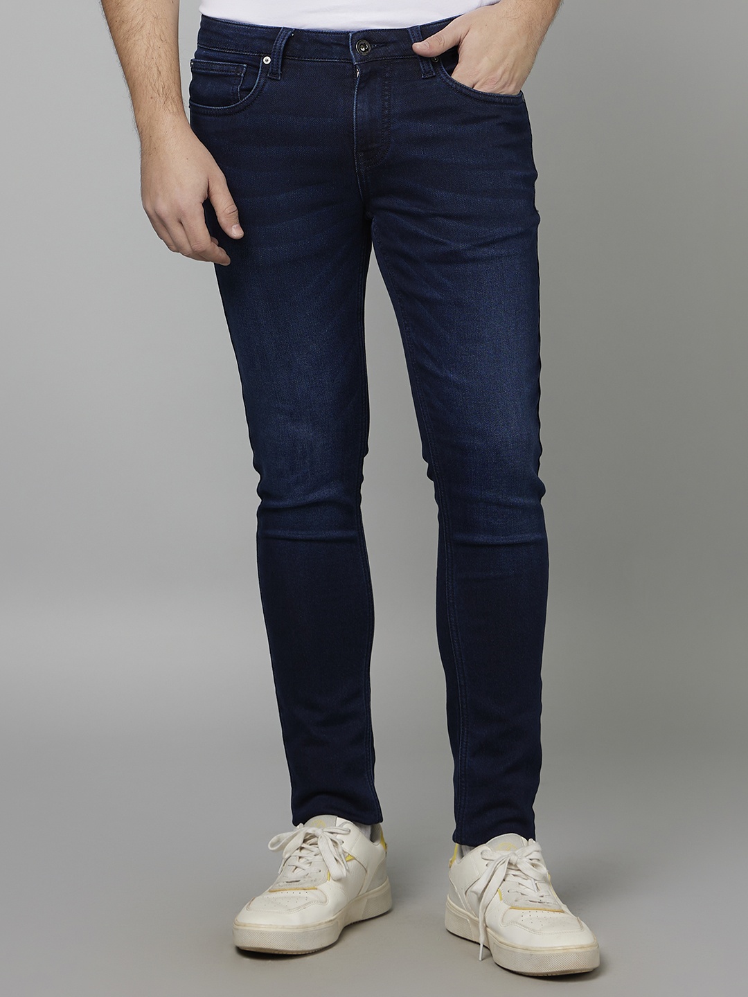 

Celio Men Jean Skinny Fit Clean Look Jeans, Navy blue