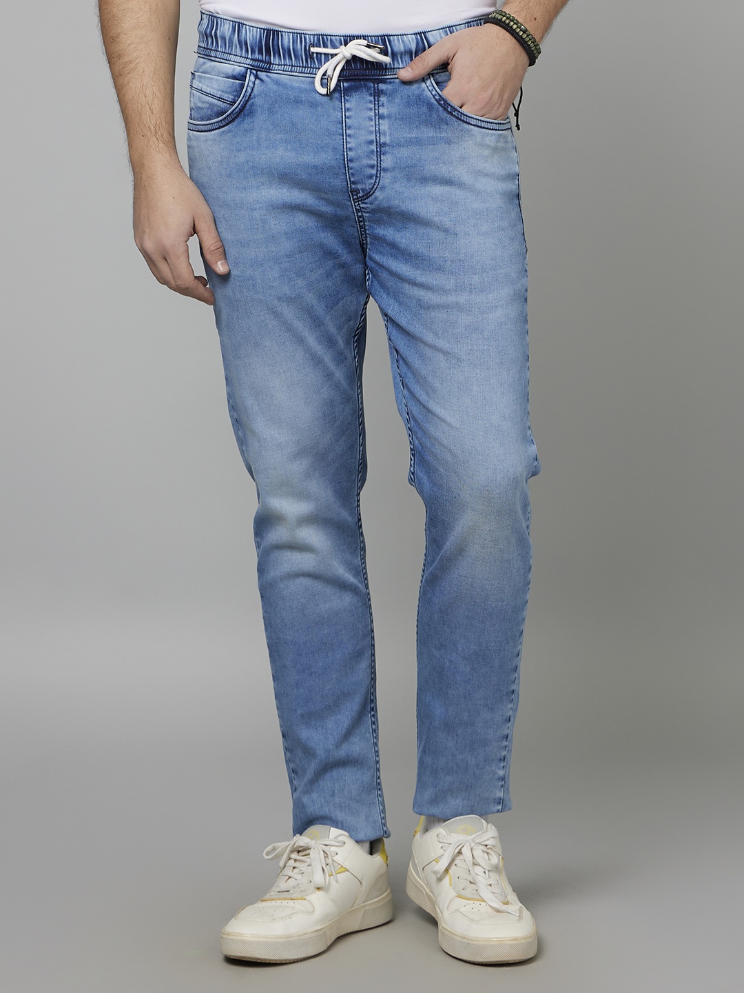 

Celio Men Jean Heavy Fade Clean Look Stretchable Jeans, Blue