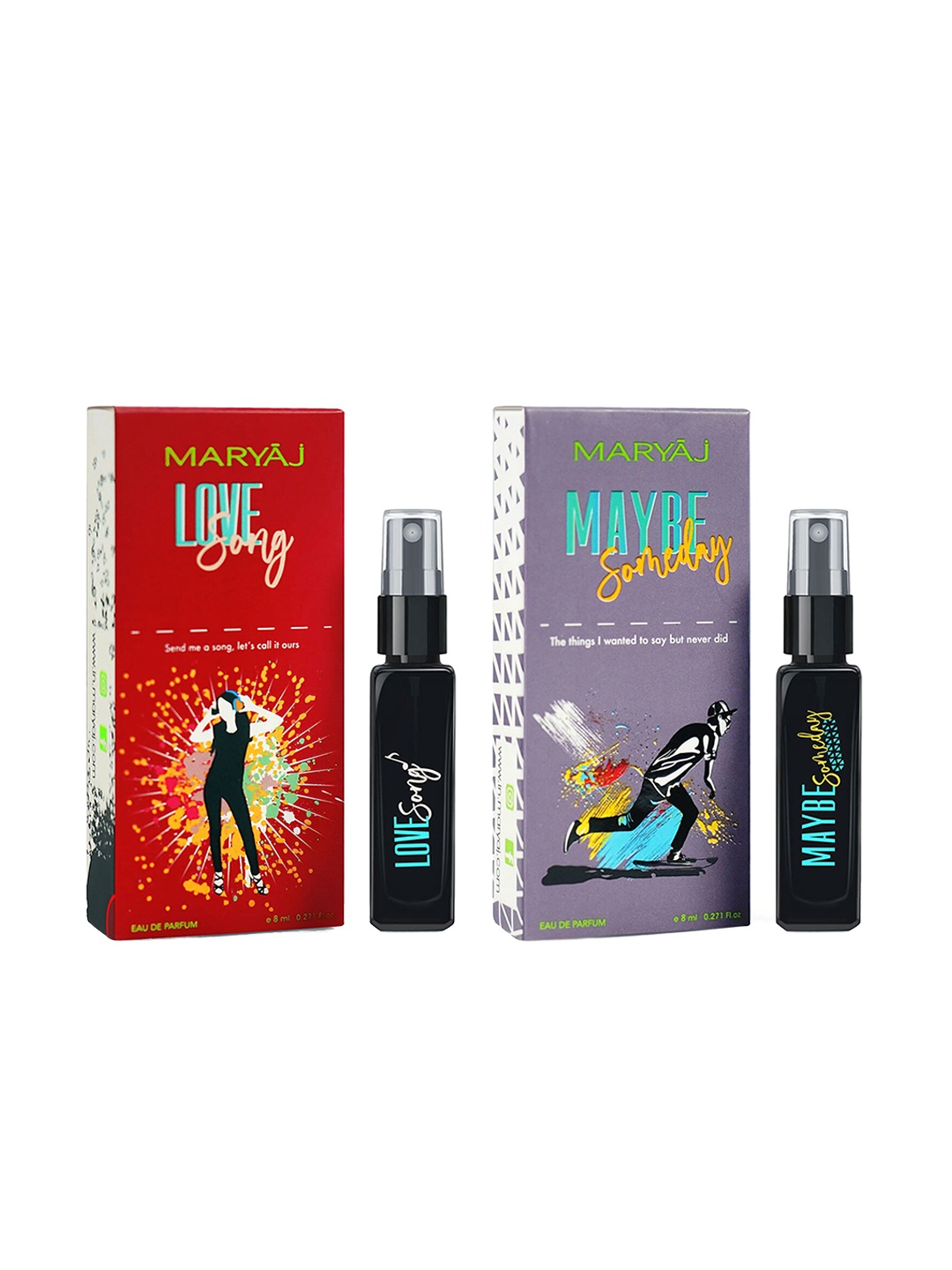 

Maryaj Set Of 8ml Each - 2 Love Song - Maybe Someday, Black