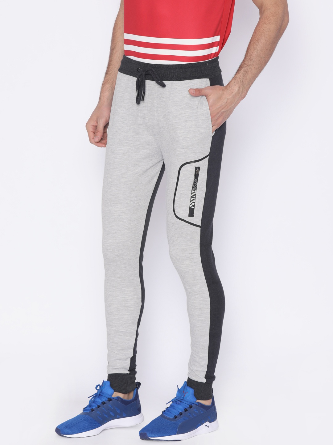 

Proline Active Grey Melange Joggers