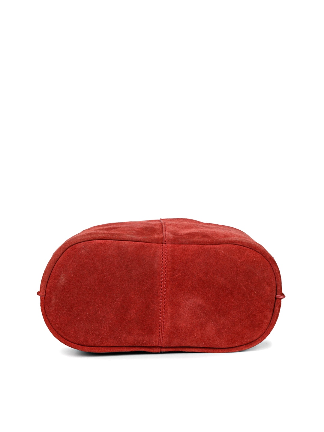 

Saint G Leather Structured Shoulder Bag, Red