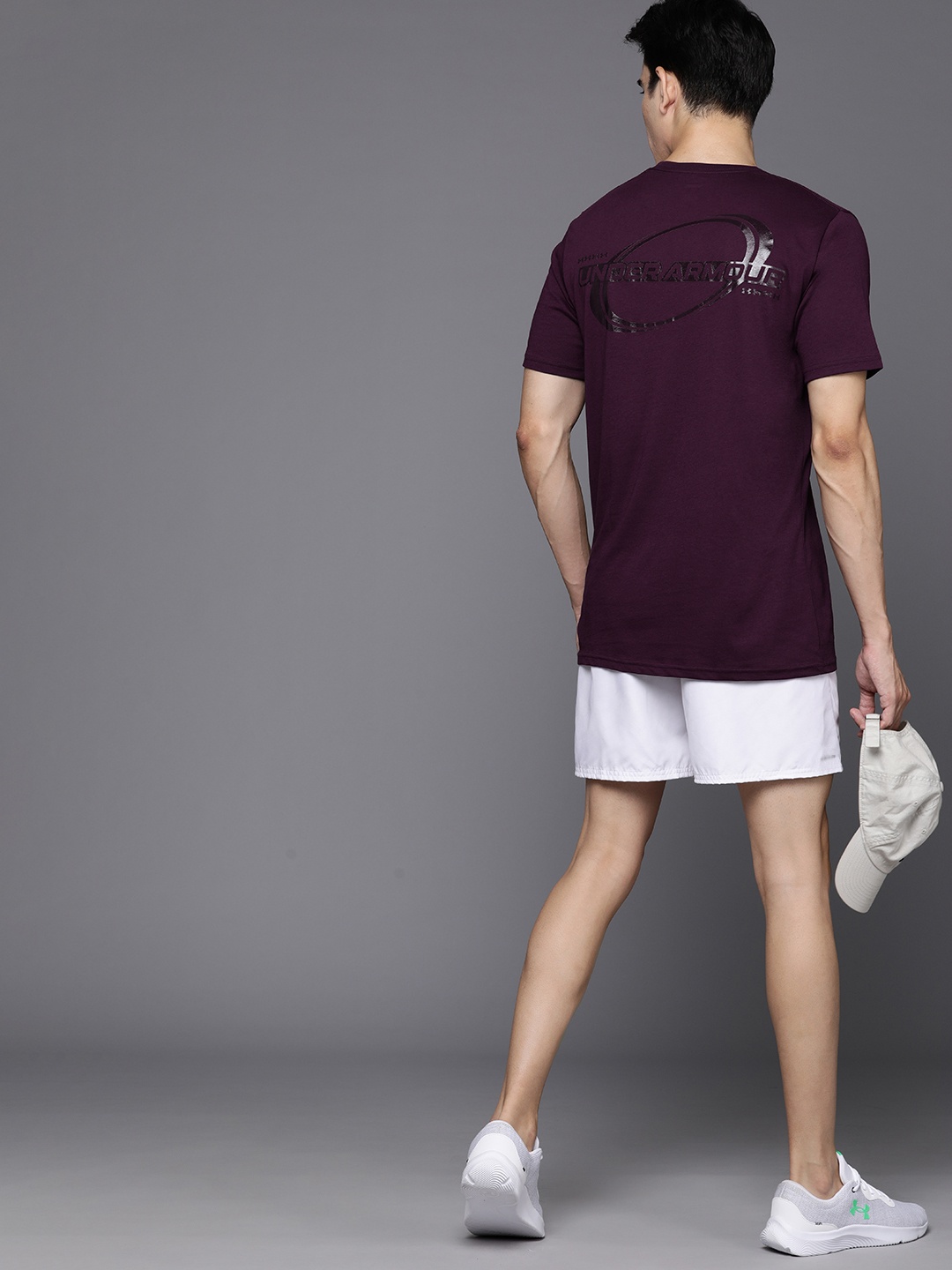 

UNDER ARMOUR Sportstyle Novelty Short Sleeves Tshirt, Burgundy