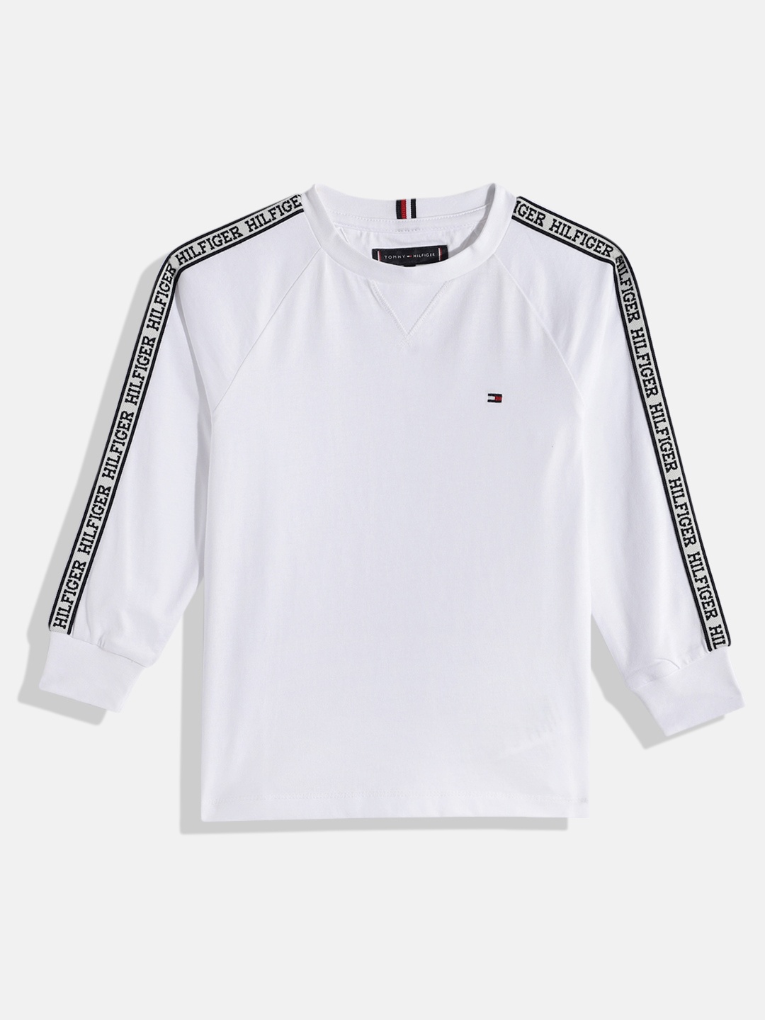 

Tommy Hilfiger Boys Solid Pure Cotton T-shirt, White