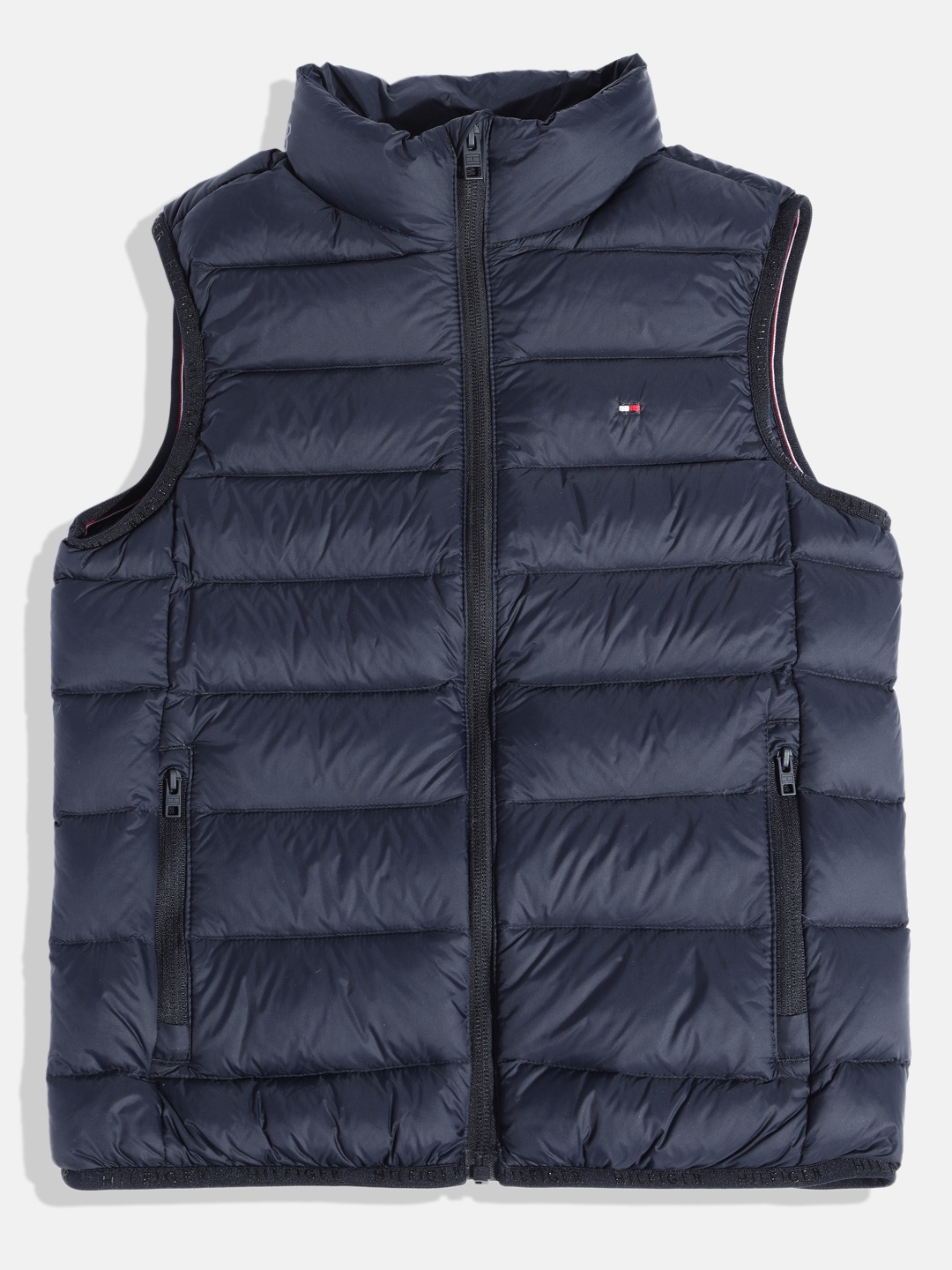 

Tommy Hilfiger Boys Sleeveless Puffer Jacket, Blue