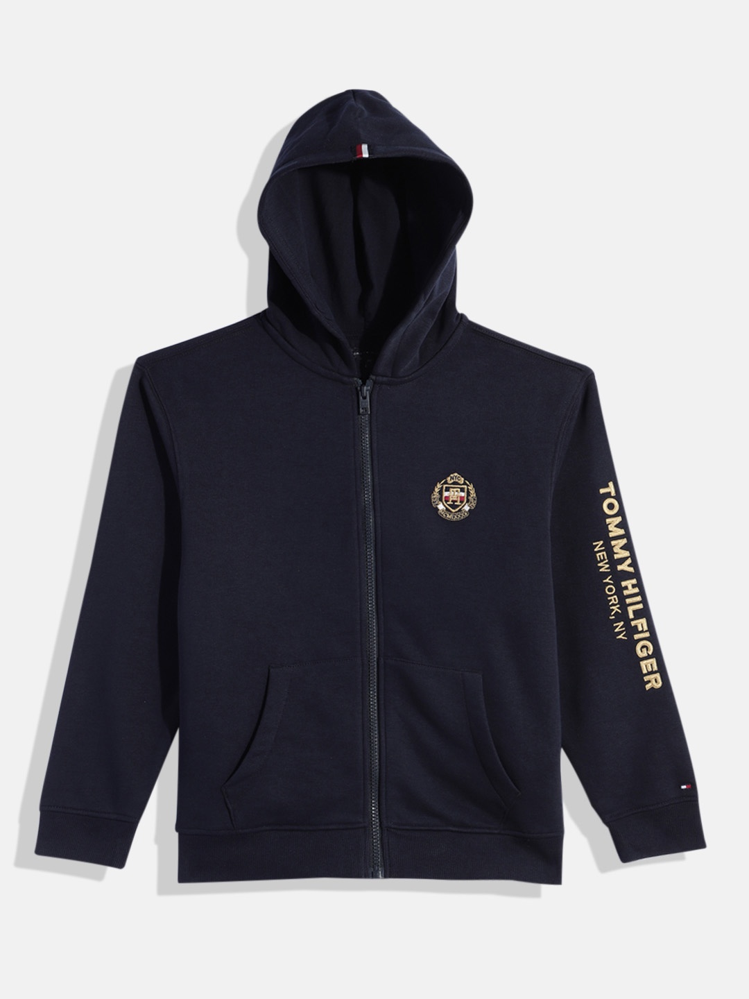 

Tommy Hilfiger Boys Hooded Sweatshirt, Navy blue