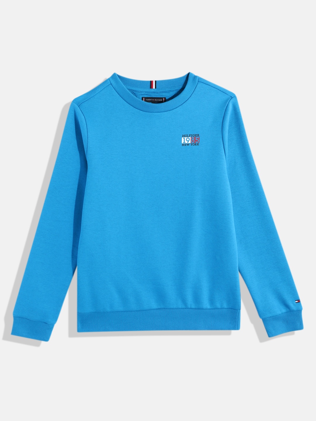 

Tommy Hilfiger Boys Solid Pullover, Blue