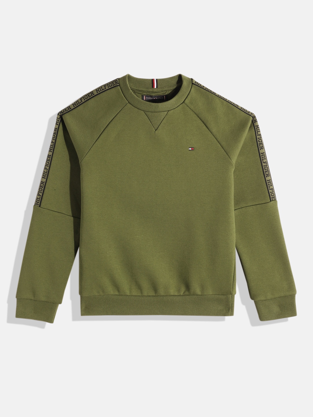 

Tommy Hilfiger Boys Tape Sweatshirt, Green