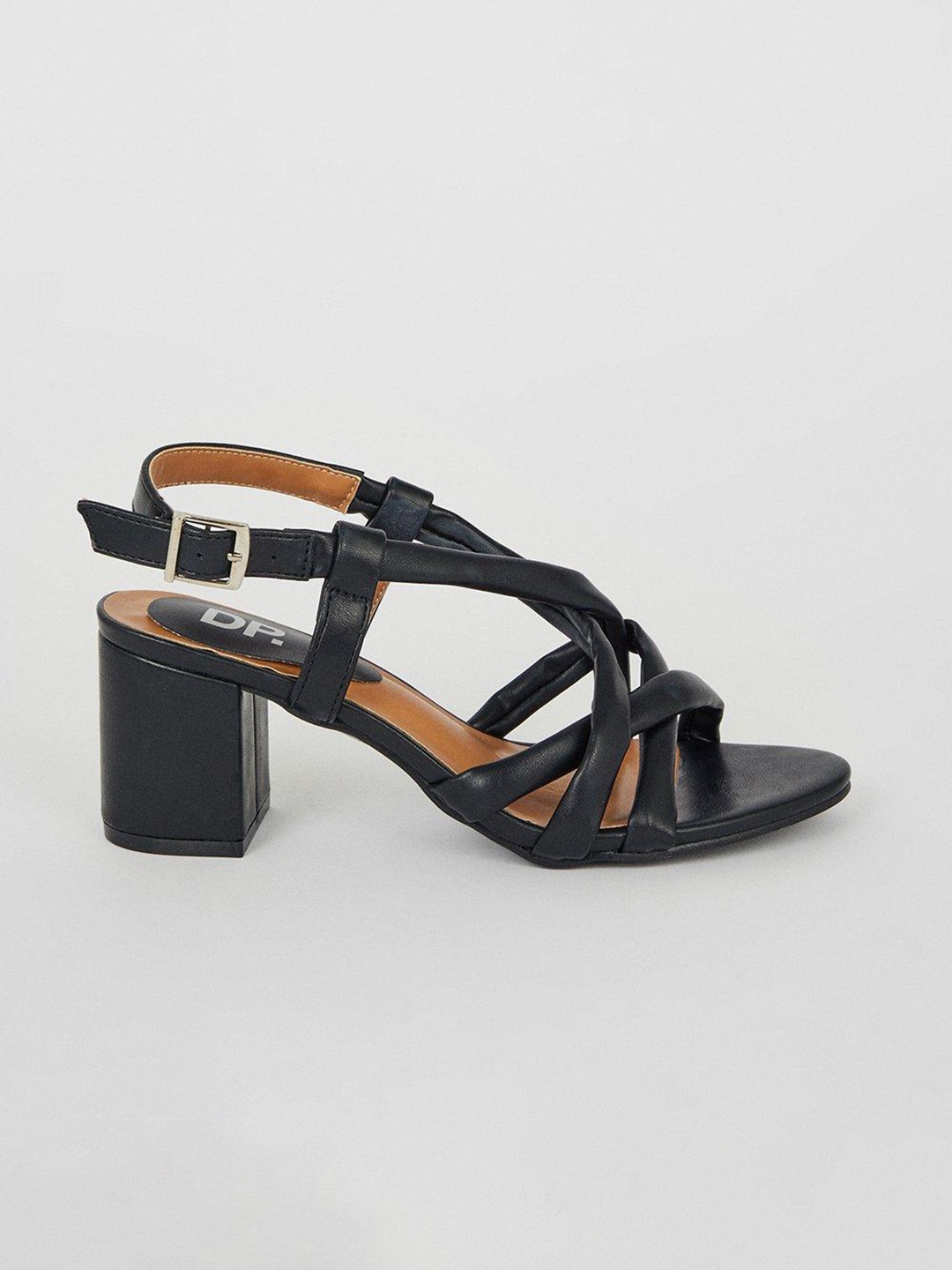 

DOROTHY PERKINS Women Cross Straps Block Heels, Black