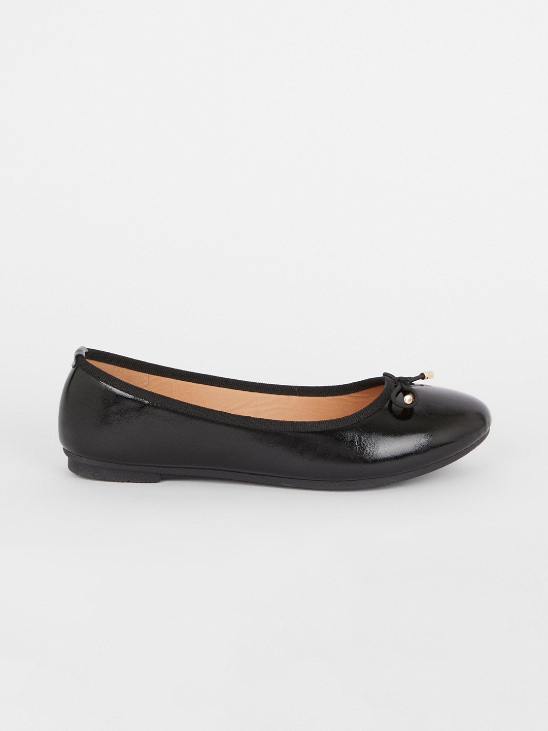 

DOROTHY PERKINS Women Ballerinas With Bow Detail, Black