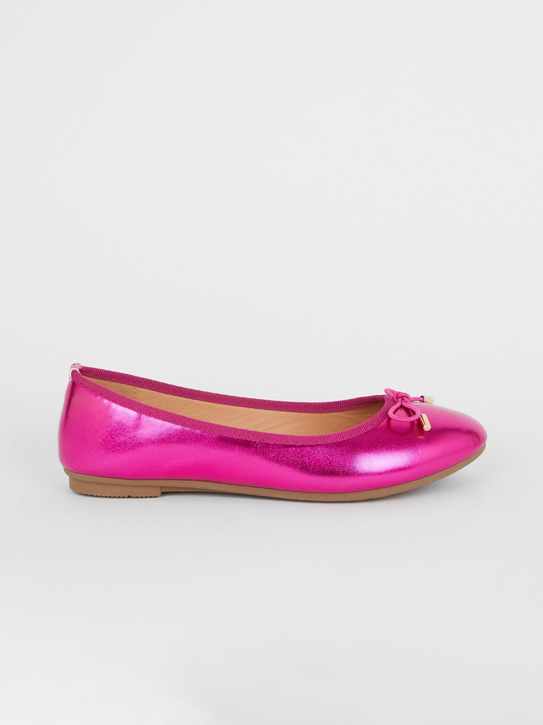 

DOROTHY PERKINS Women Bow Detail Ballerinas, Fuchsia