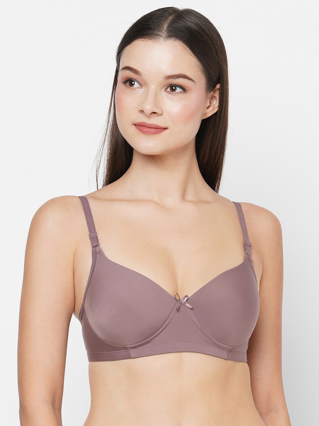 

Planetinner Non wired Heavily Padded Rapid Dry T-Shirt Bra Full Coverage, Purple