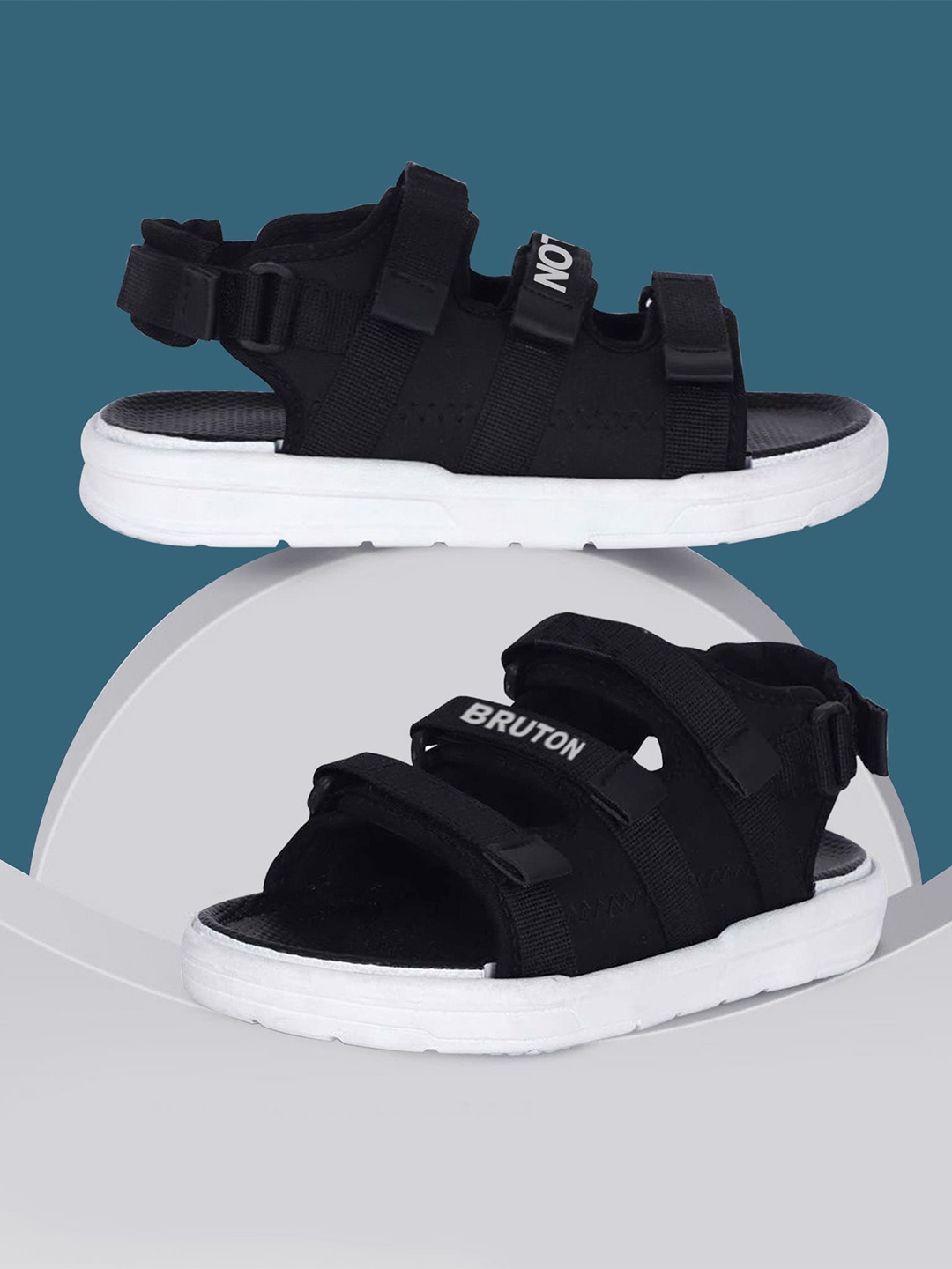 

Bruton Men Lightweight Sports Sandals, Black