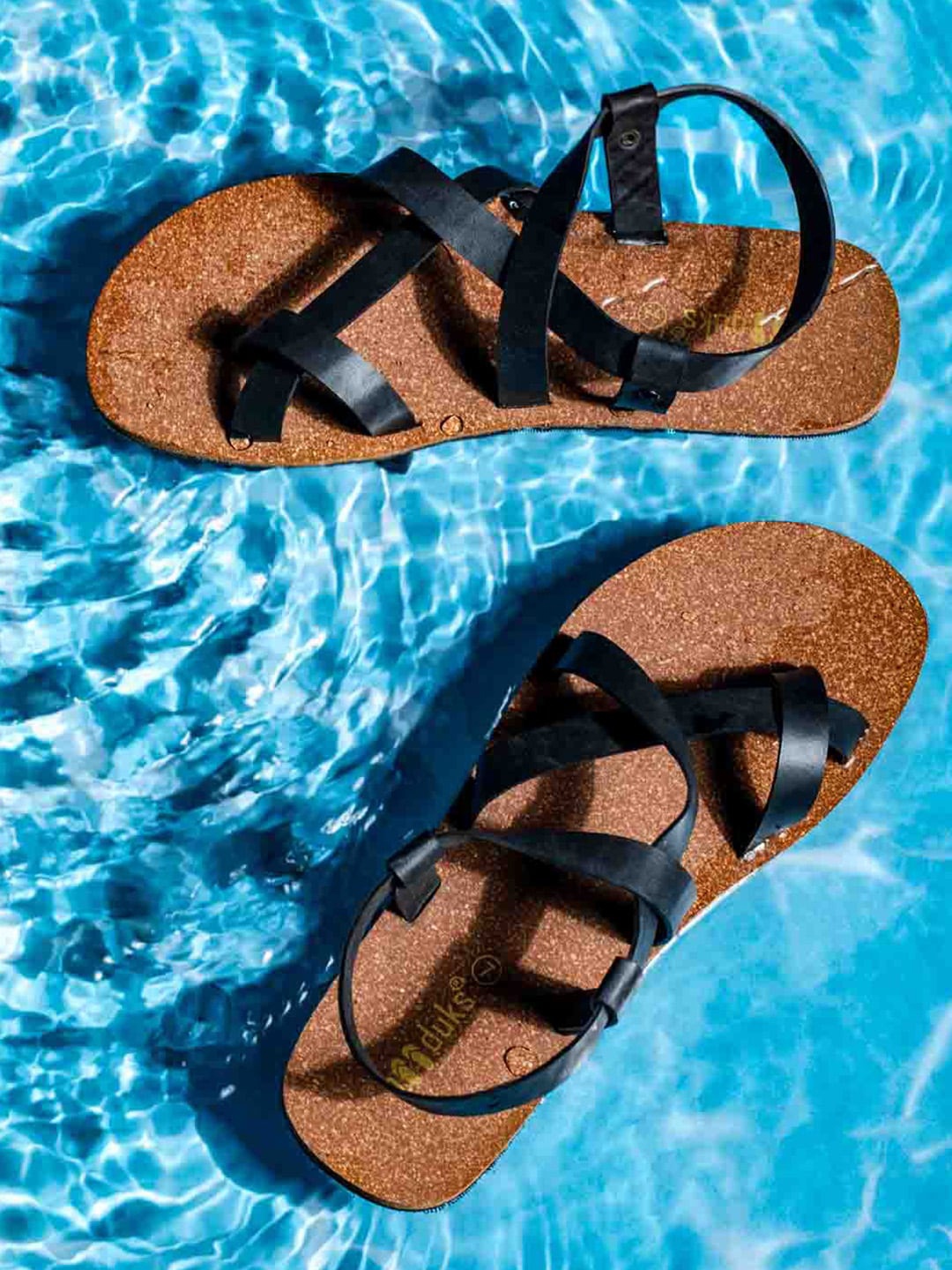 

Paaduks Men Slingback Waterproof Comfort Sandals, Brown
