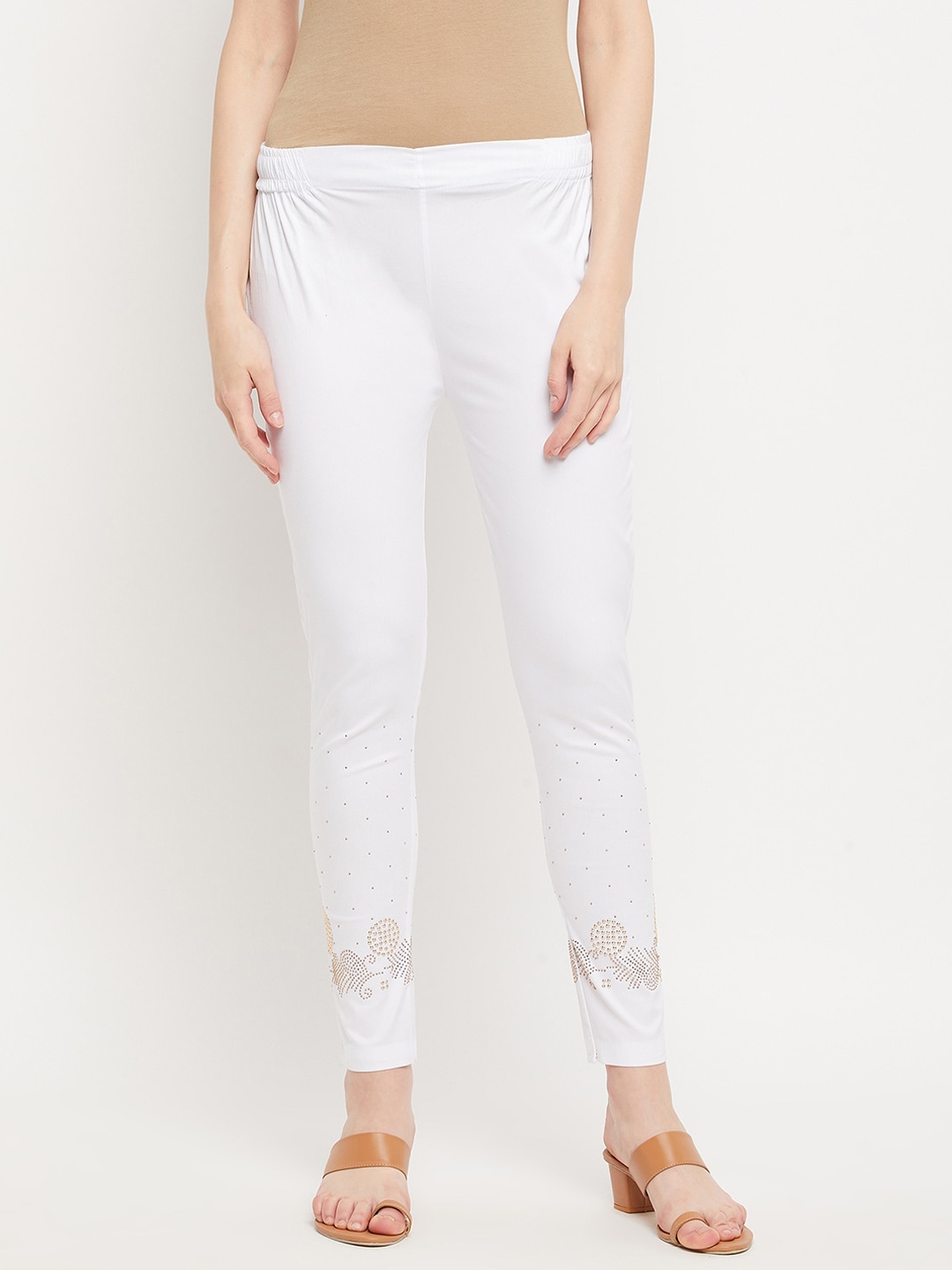 

Clora Creation Ankle-Length Leggings, White