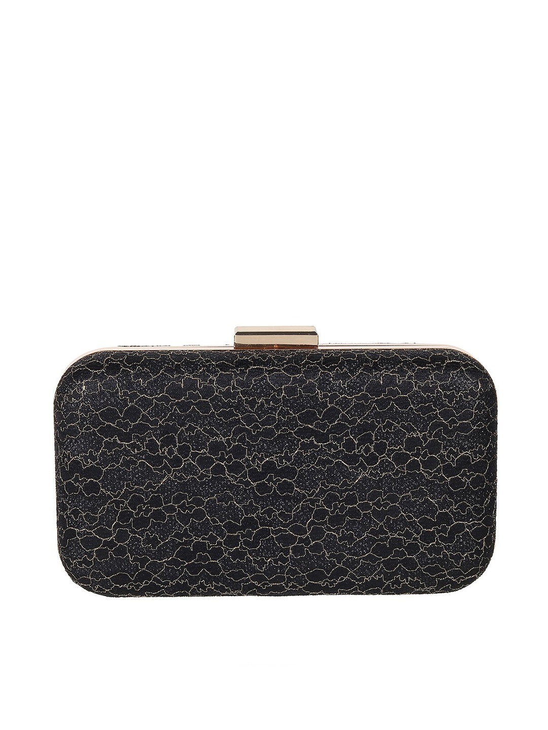 

Mochi Textured Purse Clutch, Black